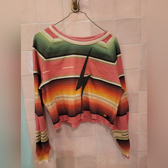 Aviator Nation Cropped sweatshirt - Picture 1 of 5